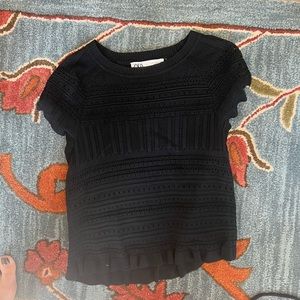 Zara sweater tee